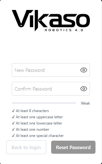 Password Reset