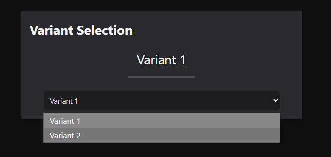 Editable Data Field Widget dropdown input