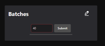 Input value out of constraints